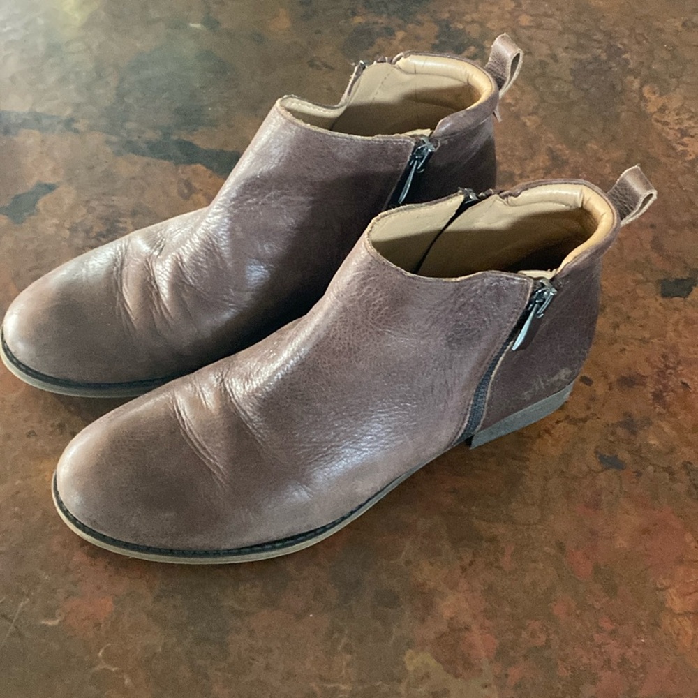 Franco sarto leather booties 8
